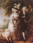 Thomas Gainsborough Mr and Mrs William Hallett Spain oil painting reproduction